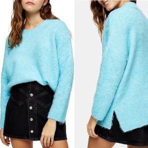 🦋NEVER WORN TOPSHOP BEAUTIFUL BLUE SWEATER🦋